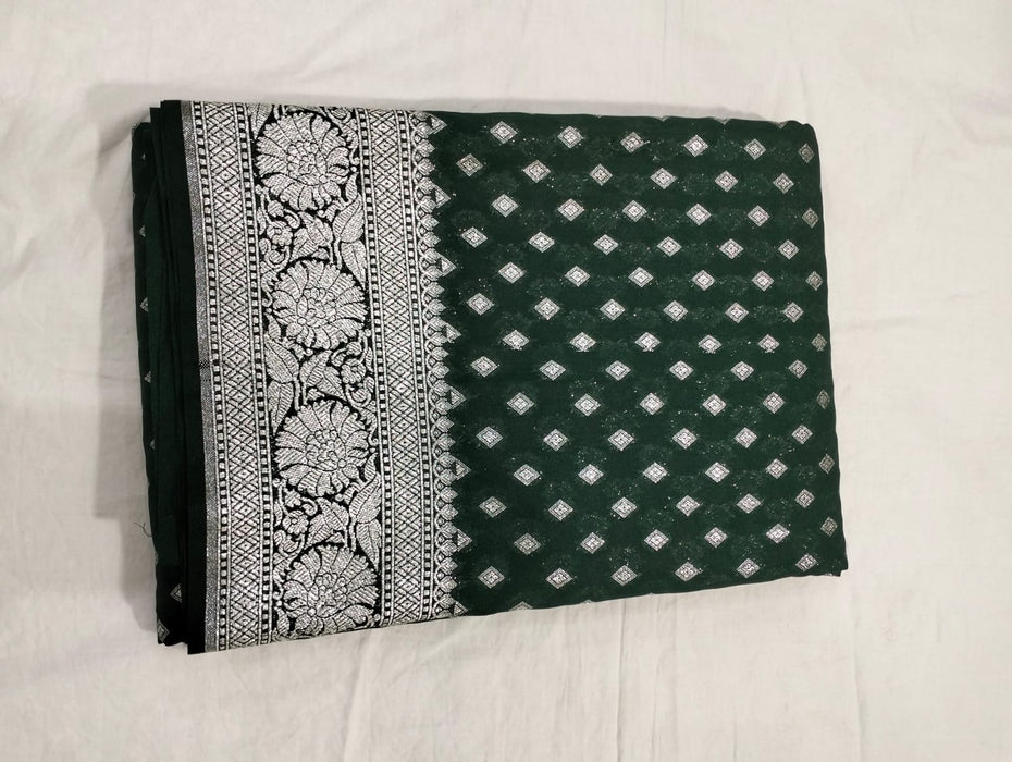 BANARASI SEMI GEORGUTTE SAREE