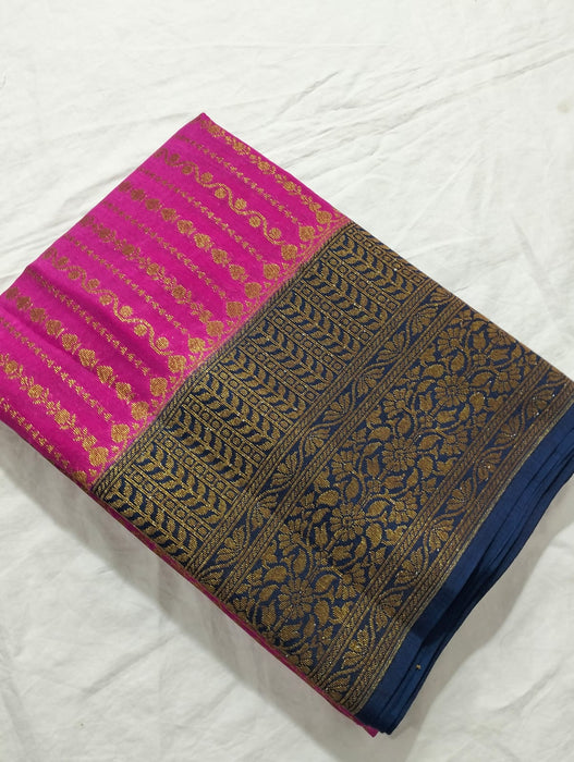 BANARASI SEMI MONGA SAREE