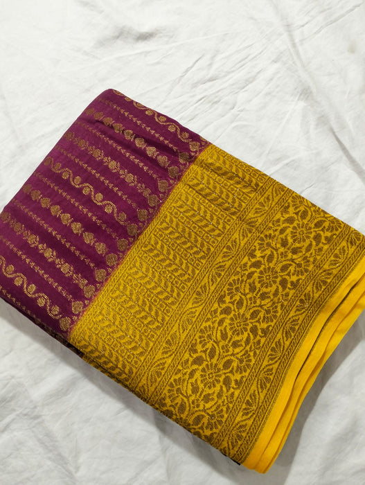 BANARASI SEMI MONGA SAREE