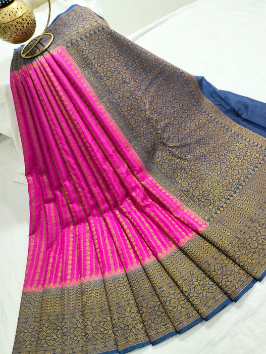 BANARASI SEMI MONGA SAREE